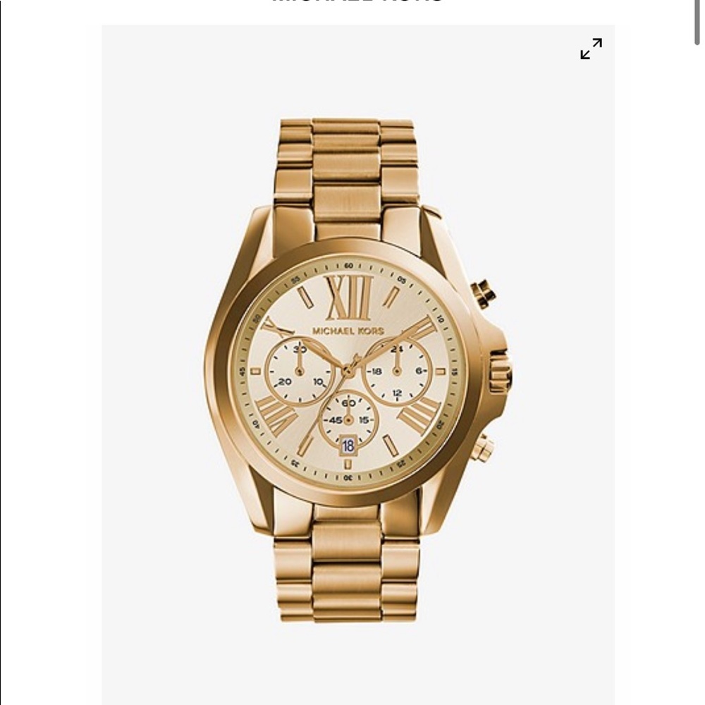 Michael Kors Bradshaw Gold Watch